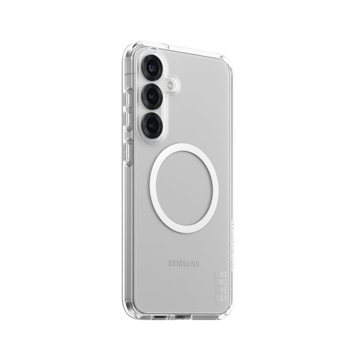 EAN 5715685017001 - PanzerGlass CARE™ by ® Urban Combat Case Transparent w. White Qi Compatible Samsung Galaxy S25+ funda par imagen 1