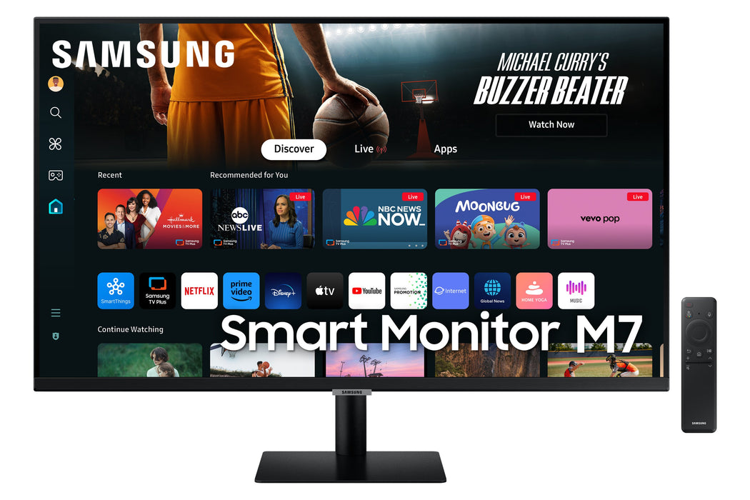 EAN 8806095545257 - Samsung M70D pantalla para PC 81,3 cm (32") 3840 x 2160 Pixeles 4K Ultra HD LED Negro imagen 1