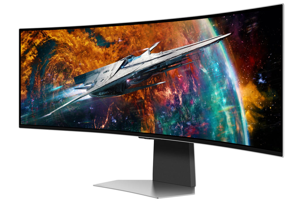 EAN 8806094972566 - Samsung G95SC pantalla para PC 124,5 cm (49") 5120 x 1440 Pixeles Dual QHD OLED Plata imagen 2