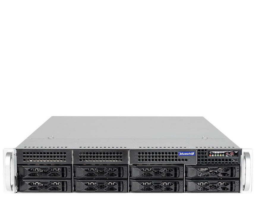 EAN 4250749709849 - bluechip SERVERline R32314s servidor 960 GB Bastidor (2U) AMD EPYC 4124P 3,8 GHz 32 GB DDR5-SDRAM 650 W imagen 2