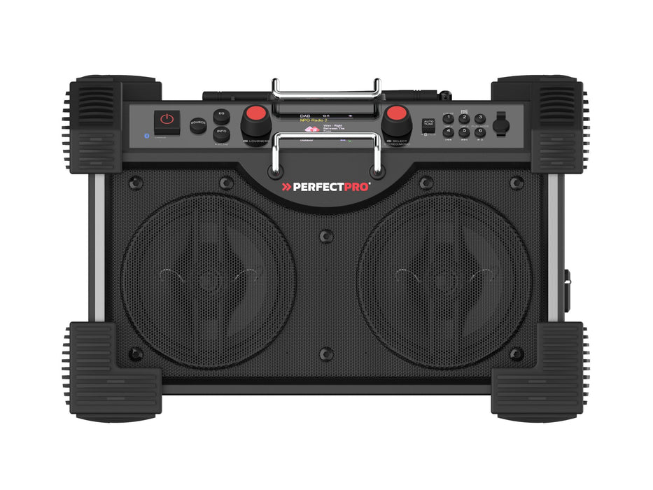 EAN 8719689465346 - Perfectpro ROCKHART Lugar de trabajo Digital Negro, Rojo imagen 5