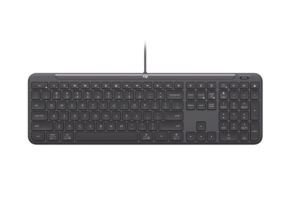 EAN 5099206129498 - Logitech Signature Slim Wired K620 For Business teclado Universal USB QWERTY Español Grafito imagen 1