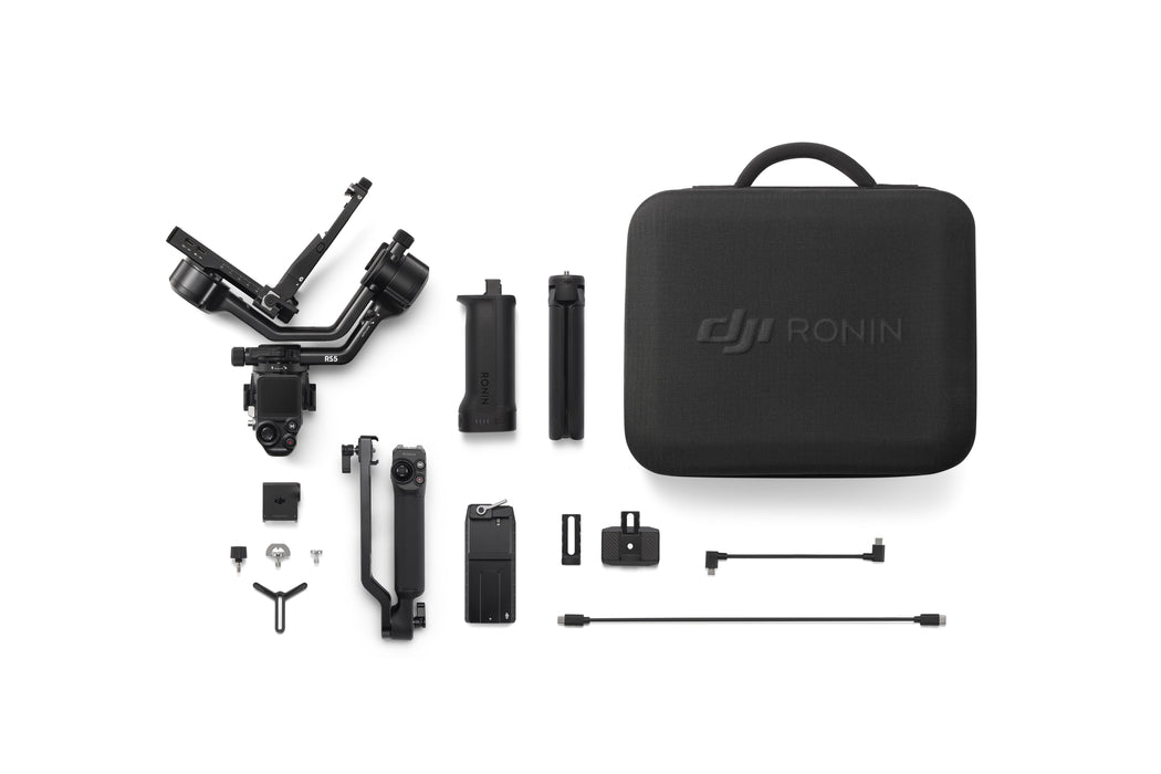 Dji Action Camera Handheld Gimbal Rs 5 Combo, Black Eu (Cp.Rn.00000497.03)