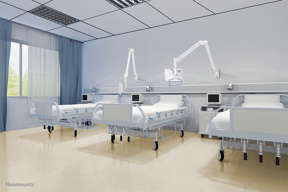 Medical Wall Mount 10-27in Gas Wall Crm. Max6kgvesa75x75to100x100mm