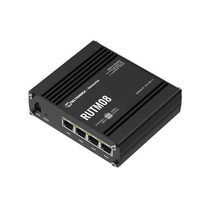 EAN 4779051840465 - Teltonika RUTM08 router Gigabit Ethernet Negro imagen 2