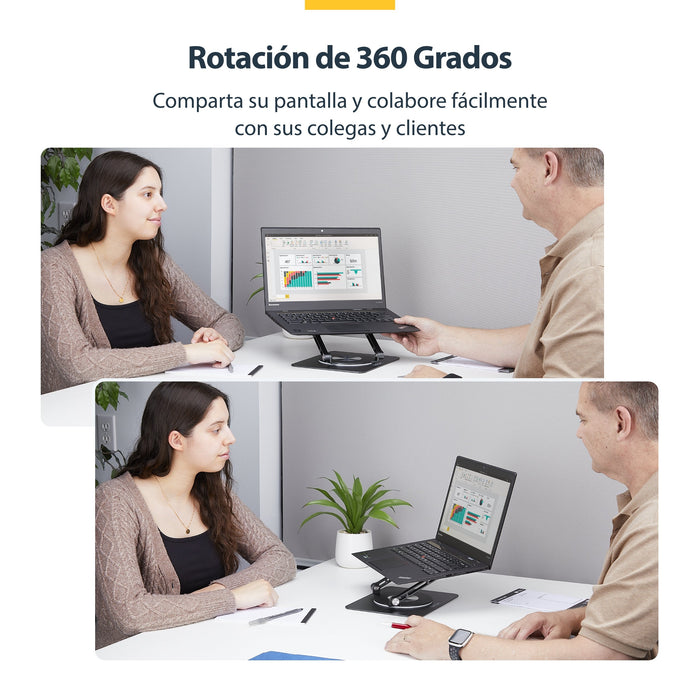 EAN 0065030904711 - StarTech.com ATFR-LAPTOP-RISER soporte para ordenador portátil Plata imagen 10