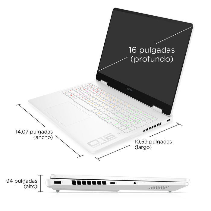 EAN 0199251385414 - HP OMEN Gaming 16-am0005ns Intel Core 7 240H Portátil 40,6 cm (16") 2K 32 GB DDR5-SDRAM 1 TB SSD NVIDIA G imagen 7