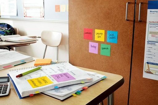 EAN 51141401508 - Post-It 7100234249 nota autoadhesiva Plaza Azul, Verde, Rosa, Amarillo 90 hojas Autoadhesivo imagen 2