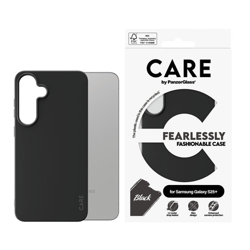EAN 5715685016240 - PanzerGlass CARE™ by ® Case Black Samsung Galaxy S25+ funda para teléfono móvil Negro imagen 2