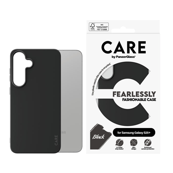 EAN 5715685016240 - PanzerGlass CARE™ by ® Case Black Samsung Galaxy S25+ funda para teléfono móvil Negro imagen 2