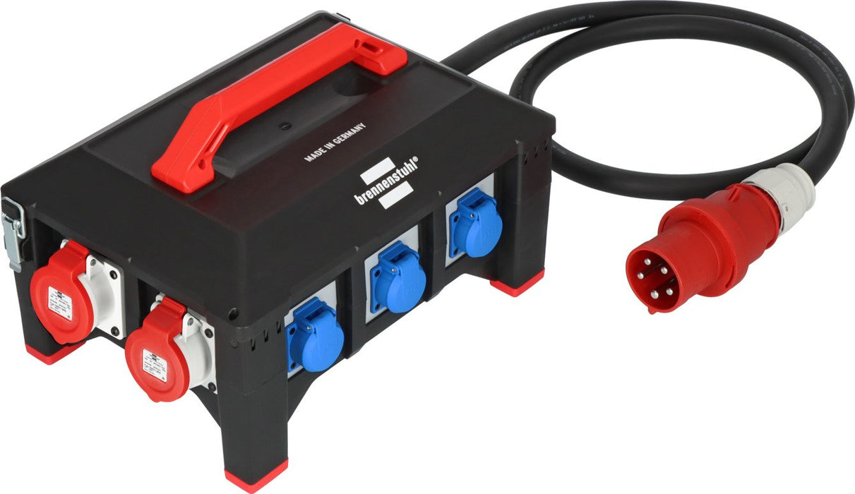 EAN 4007123687930 - Brennenstuhl BSV 5-63A RCD type B unidad de distribución de energía (PDU) 9 salidas AC Negro imagen 1