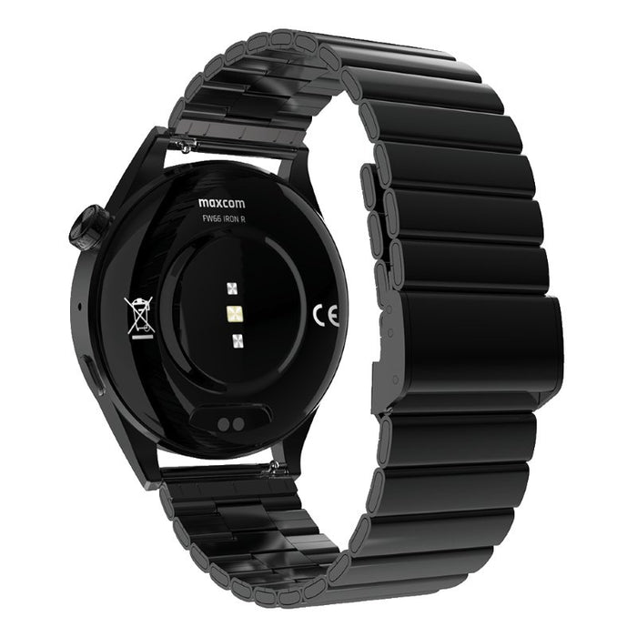 EAN 5908235978000 - MaxCom FW66 Iron R 3,63 cm (1.43") AMOLED 51 mm Híbrido 466 x 466 Pixeles Negro imagen 2