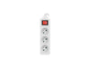 EAN 5901969415438 - Lanberg PS1-03E-0150-W base múltiple 1,5 m 3 salidas AC Interior Blanco imagen 1