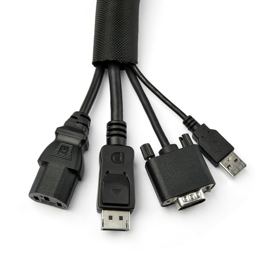 EAN 0065030882972 - StarTech.com WKSTNCM2 organizador de cables Pasacables Negro 1 pieza(s) imagen 2