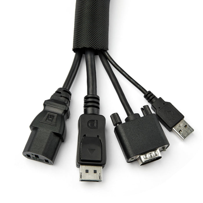 EAN 0065030882972 - StarTech.com WKSTNCM2 organizador de cables Pasacables Negro 1 pieza(s) imagen 2