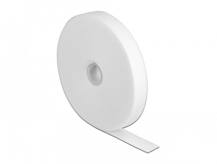Klettband Auf Rolle L 10 M X B 20 Mm Weiss