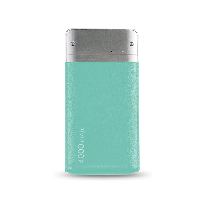 EAN 4040895005816 - RealPower PB-4000 Fashion Polímero de litio 4000 mAh Azul, Plata imagen 3