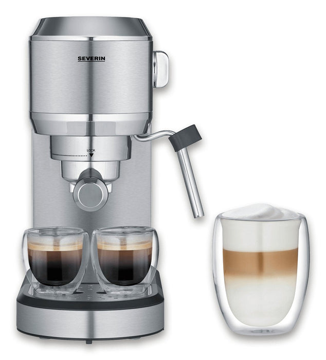 Severin Ka 5997 Newspresa Cafetera Espresso Plata