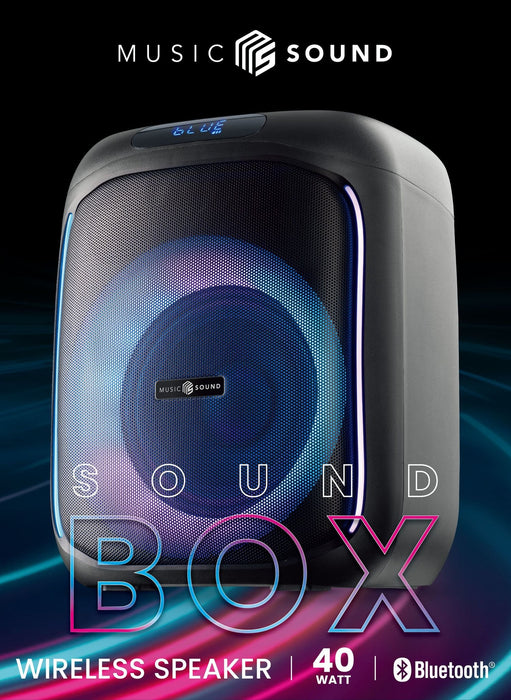 EAN 8018080479441 - Music Sound 8018080479441 Altavoz para fiestas Negro imagen 2