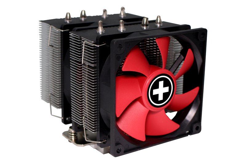 EAN 4044953501197 - Xilence XC044 sistema de refrigeración para ordenador Procesador Enfriador 9,2 cm Negro, Rojo imagen 2