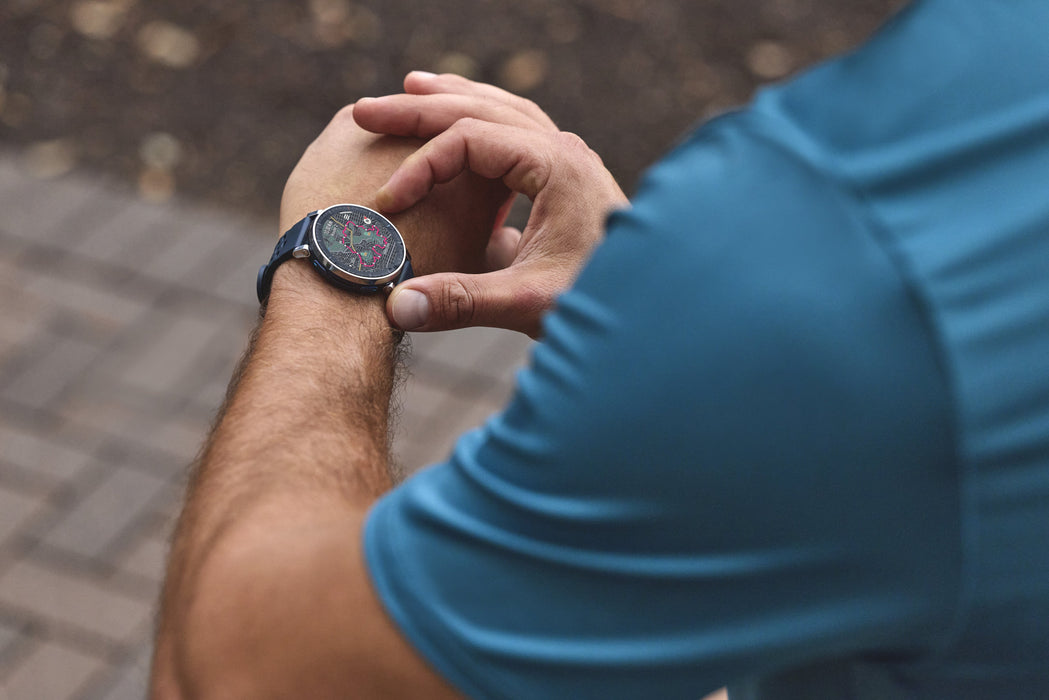 Smartwatch Amazfit Active 3 Premium Dark Azul  Hyrox-Modus