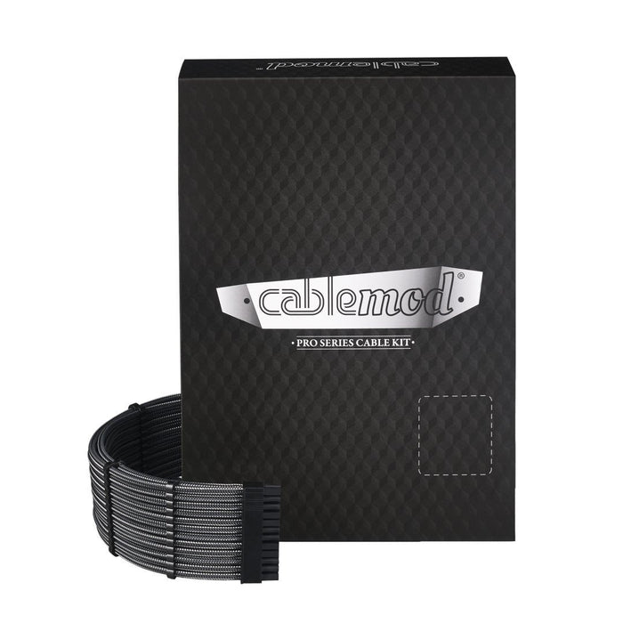 Cablemod Pro Modmesh C-Series Axi, Hxi, Kit De Cables Rm - Carbono, Cm-Pcsi-Fkit-Nkc-R