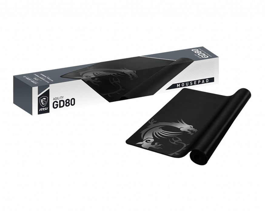 EAN 4719072874803 - MSI Agility GD80 Alfombrilla de ratón para juegos Negro, Blanco imagen 5