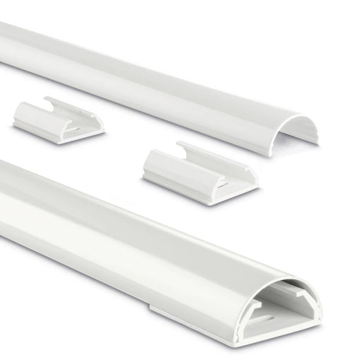 EAN 4047443508591 - Hama 00220988 organizador de cables Universal Panel guíacables Blanco 1 pieza(s) imagen 1