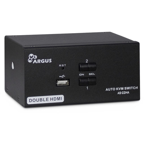 EAN 4260455643450 - Inter-Tech AS-22HA HDMI interruptor KVM Negro imagen 1