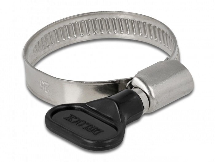 Schlauchschelle Mit Flügelmutter 25 - 40 Mm 10 Stück Schwarz