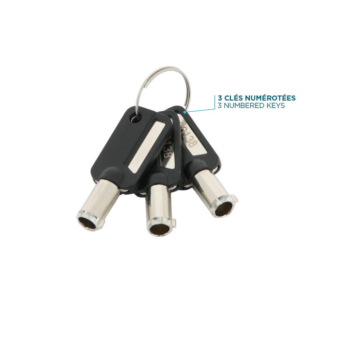 EAN 3700992523767 - Mobilis 001325 cable antirrobo Blanco 1,8 m imagen 6