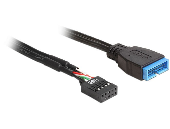 Delock Cable Usb 2.0 Pin Header Buchse > Usb 3.0 Pin Header Stecker 60cm