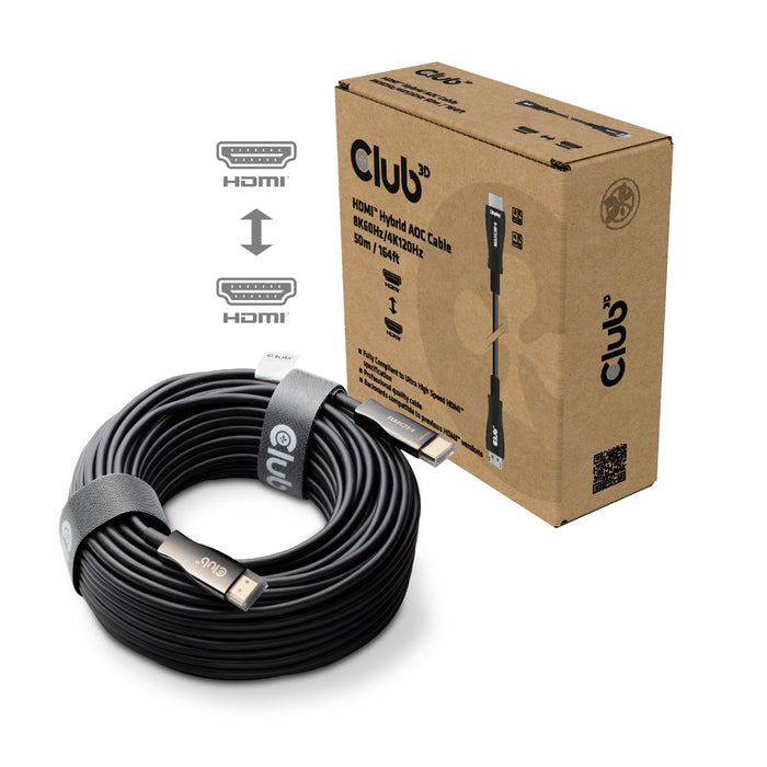 EAN 8719214473464 - CLUB3D CAC-1393 cable HDMI 50 m HDMI tipo A (Estándar) Negro imagen 5