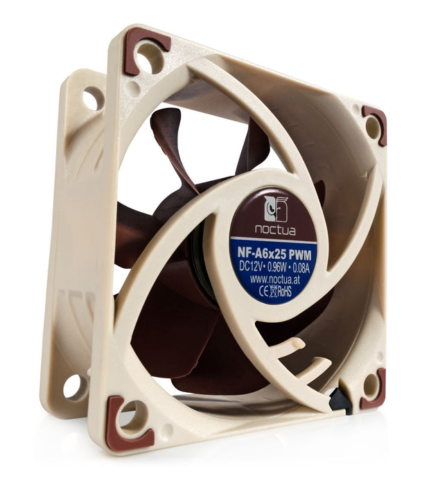 EAN 4716123315636 - Noctua NF-A6x25 PWM Carcasa del ordenador Ventilador 6 cm Beige, Marrón imagen 2