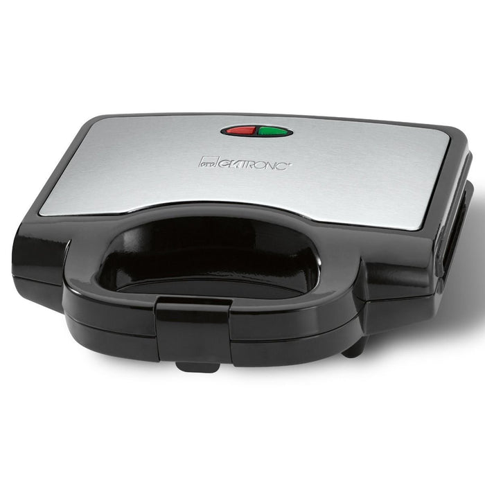 EAN 4006160639735 - Clatronic ST 3778 sandwichera 750 W Negro, Acero inoxidable imagen 2