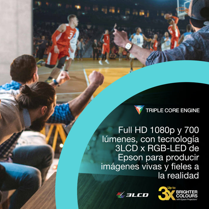 EAN 8715946741567 - Epson Lifestudio Pop Plus EF-62N 700 lúmenes ANSI 3LCD UHD 4K (3840x2160) imagen 11
