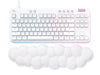 EAN 5099206100909 - Logitech G 920-010671 teclado Juego USB QWERTY Español Blanco imagen 2