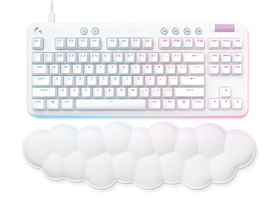 EAN 5099206100909 - Logitech G 920-010671 teclado Juego USB QWERTY Español Blanco imagen 2