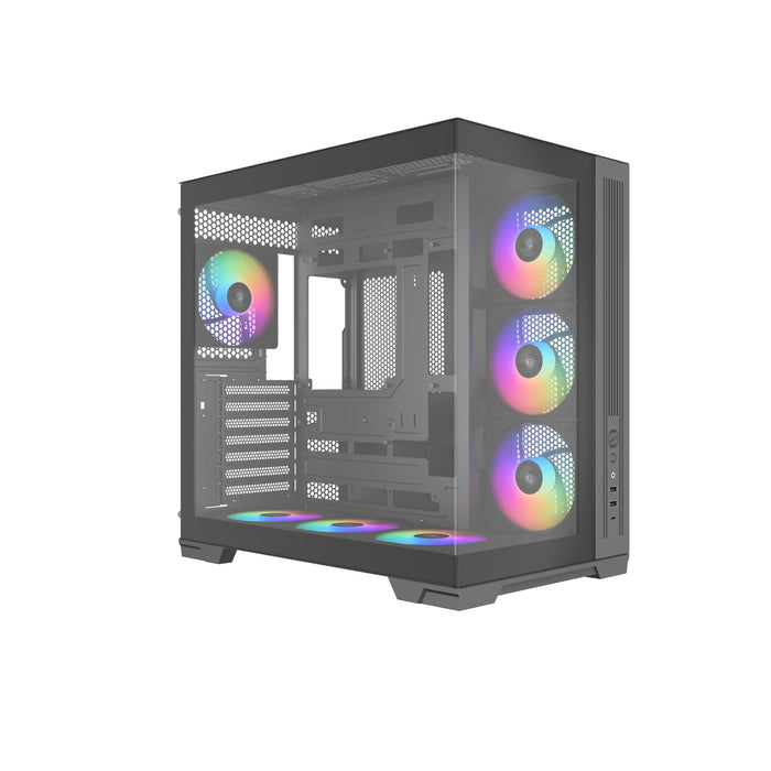 Sama V52 Atx Mid-Tower Atx Pc Case Black Retail