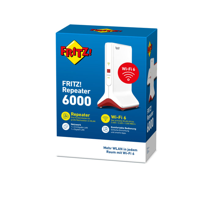 EAN 4023125029080 - Repeater FRITZ! 6000 Rojo, Blanco imagen 4