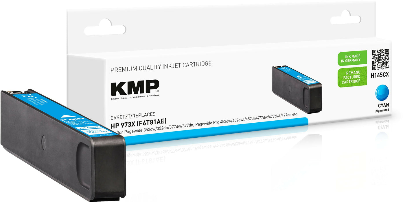 EAN 4011324218732 - KMP H165CX cartucho de tinta Compatible Alto rendimiento (XL) Cian imagen 1