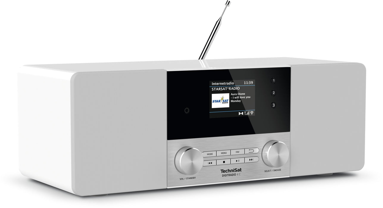 EAN 4019588139374 - TechniSat DigitRadio 4 C Analógico y digital 20 W DAB+, FM Plata Reproducción MP3 imagen 2