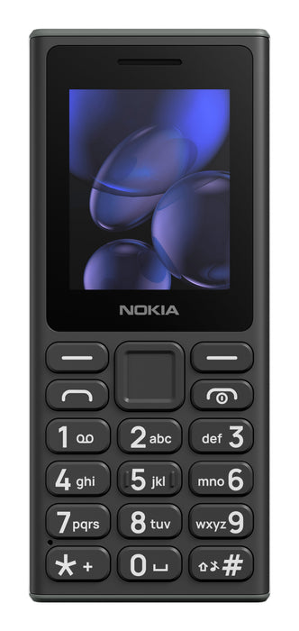 Nokia 105 2g (2023), Charcoal, Dual Sim, Feature Phone Neu