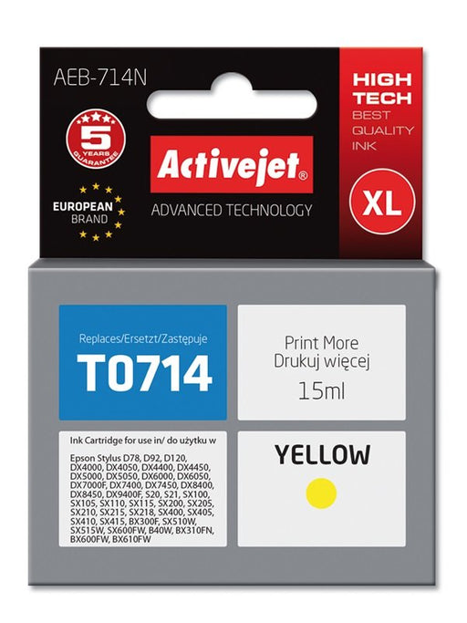 EAN 5904356294401 - Activejet AEB-714N cartucho de tinta 1 pieza(s) Compatible Alto rendimiento (XL) imagen 1