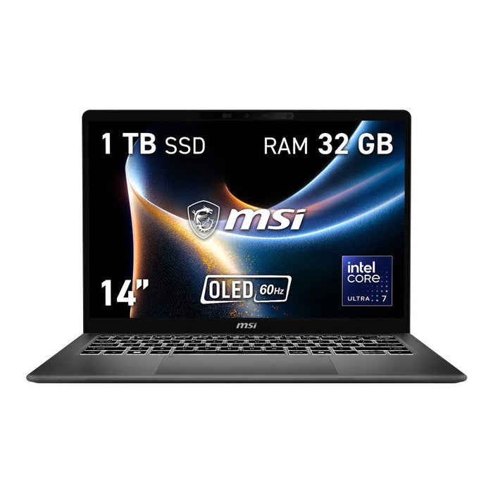 EAN 4711377414371 - MSI Prestige 14 AI+ D3MG-006ES Intel Core Ultra 7 355 Portátil 35,6 cm (14") Full HD+ 32 GB LPDDR5x-SDRAM imagen 1