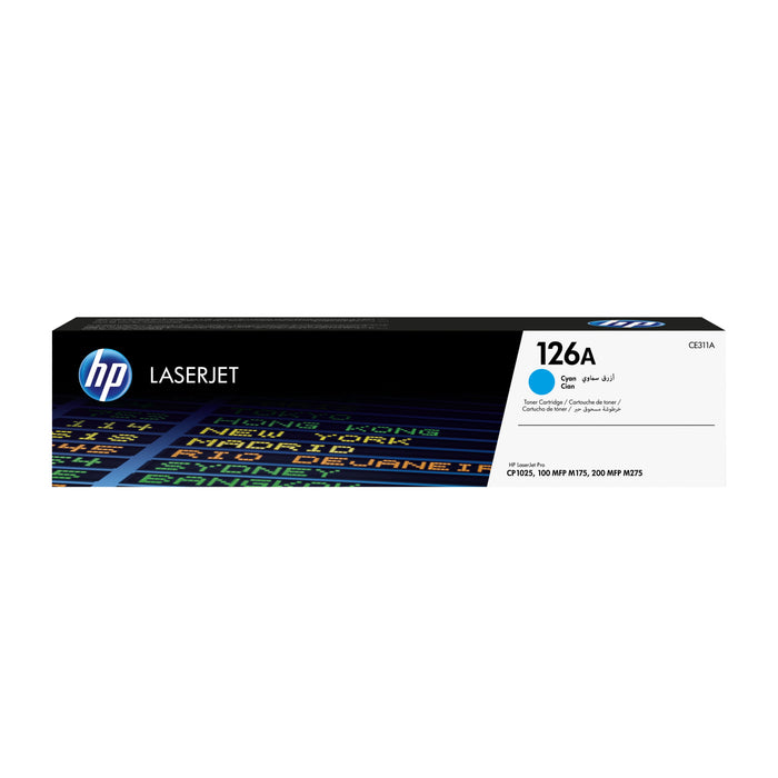 EAN 0884962161135 - HP 126A Cyan Original LaserJet Toner Cartridge cartucho de tóner 1 pieza(s) imagen 1