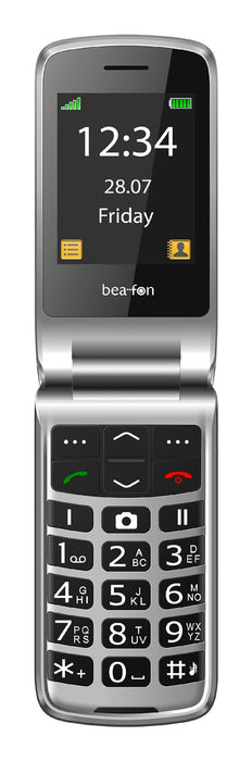 EAN 9120124823567 - Beafon SL605 6,1 cm (2.4") 86 g Negro Teléfono para personas mayores imagen 3