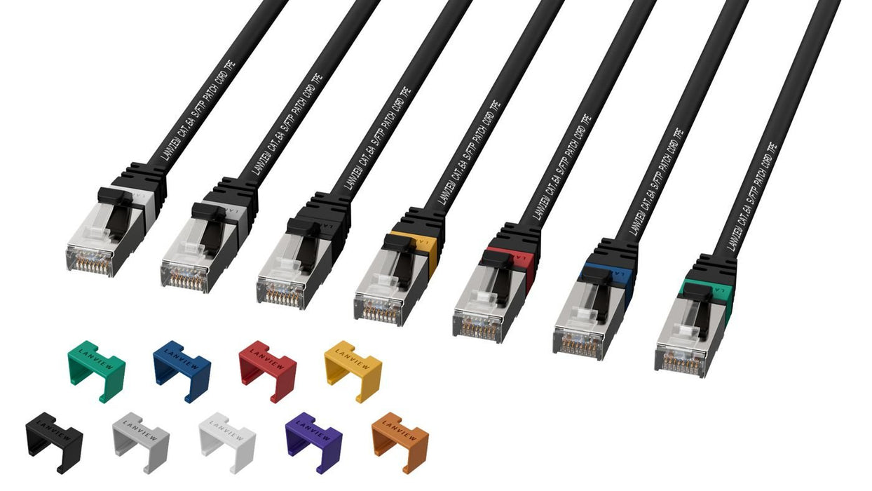 EAN 5715063273388 - Lanview LV-SFTP6A25B cable de red Negro 25 m S/FTP (S-STP) imagen 3