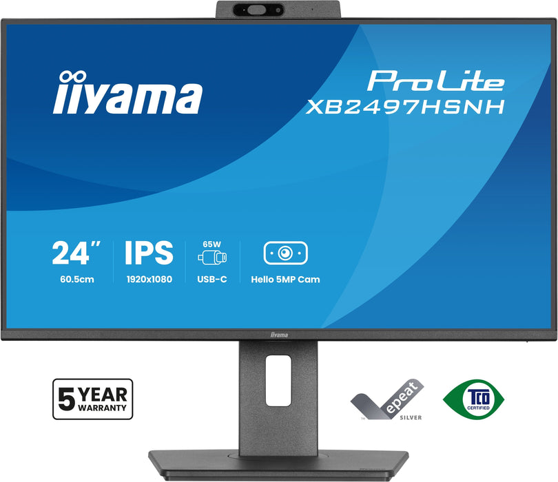 Iiyama 60.5cm 24" Xb2497hsnh-B1 16:10 Hdmi+Dp+Usb-C
