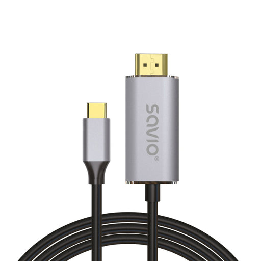 EAN 5902768707724 - Savio cable USB USB 3.2 Gen 2 (3.1 Gen 2) 2 m USB C USB-C/HDMI imagen 1